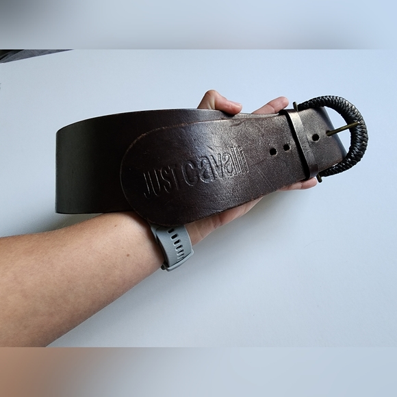Just Cavalli Genuine Leather Belt - Picture 10 of 11